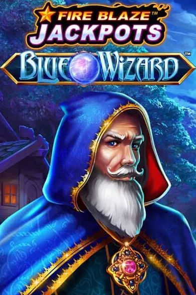Fire Blaze Jackpots Blue Wizard